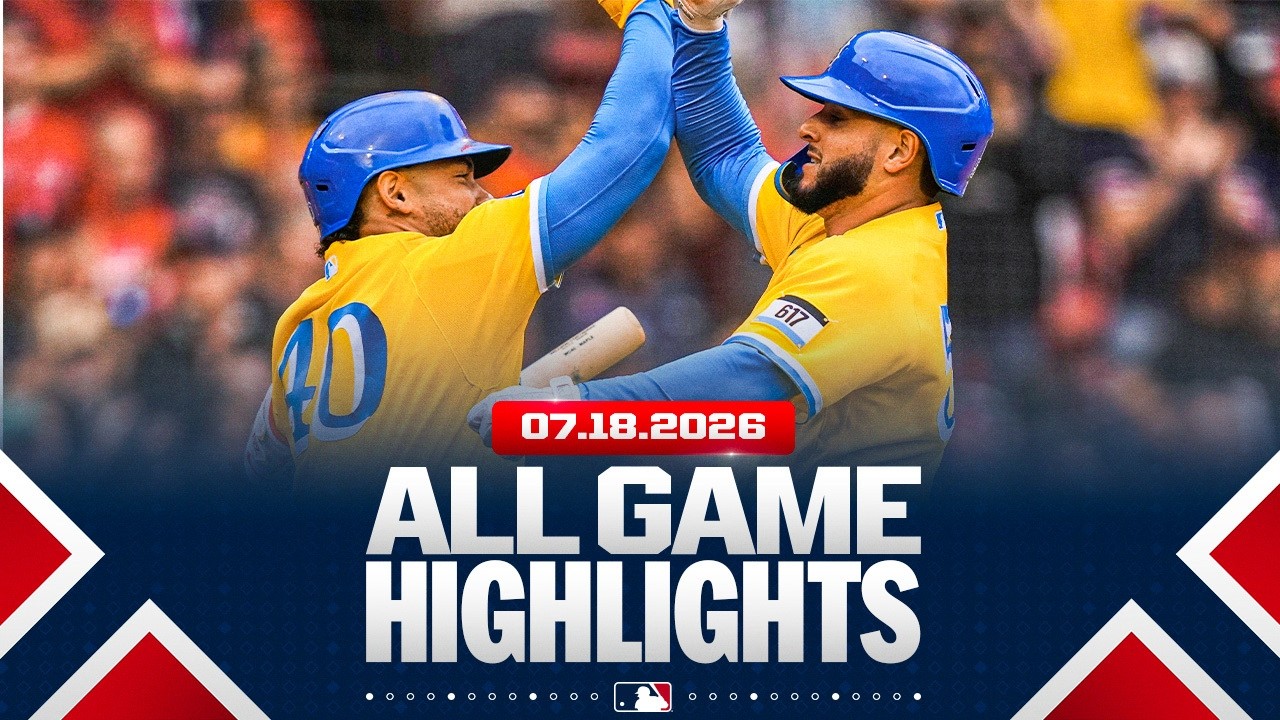 Highlights from ALL GAMES on 7/18 (Wilyer Abreu's SECOND STRAIGHT two-homer game and MORE!)