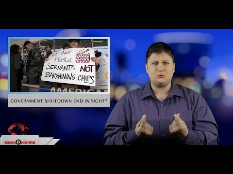 Sign1News 1.24.19 - News for the deaf community powered by CNN in American Sign Language (ASL)