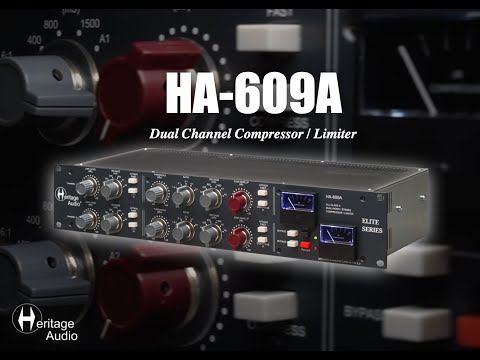 Heritage Audio - HA-609A Elite Series Connections & Features