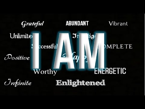 The Secret of I AM - A Higher Plane of Consciousness (law of attraction) Video