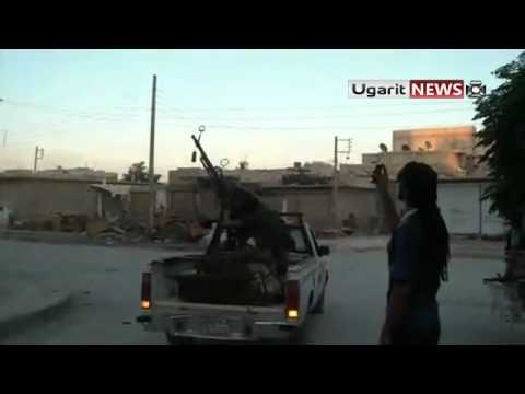 التصدي للطيران الحربي بواسطة رشاش 14 من قبل لواء الفتح