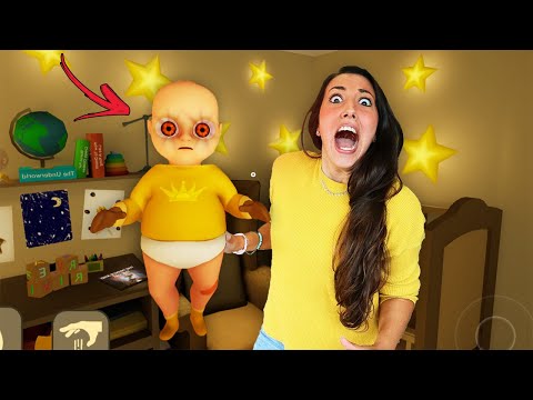 MAI GIOCARE CON IL BAMBINO CATTIVO SPAVENTOSO! *siamo genitori babysitter di Baby in Yellow*