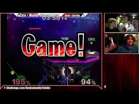 Geeksboro Melee Weekly 15 - Tyro + Weilin vs Dash + Beeftip