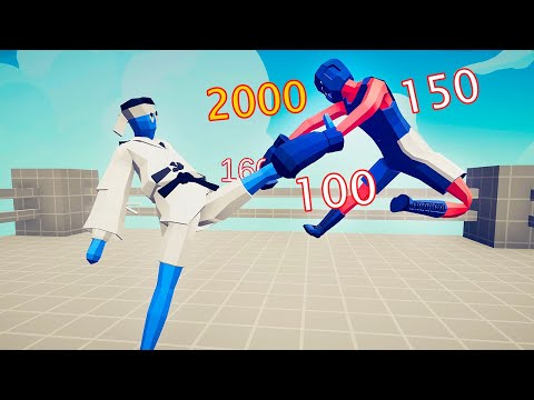 MARTIAL ARTS TOURNAMENT on BOXING RING | TABS Totally Accurate Battle Simulator