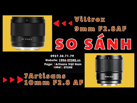Ống kính Viltrox 9mm F2.8 Air AF siêu rộng có Auto Focus