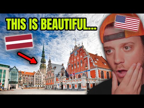 American Reacts to Riga, Latvia | Bachelor Party Capital of Europe?