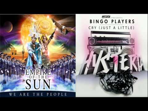 Empire of the Sun - We are the People (Shapeshifters Remix) vs Bingo Players - Cry just a little