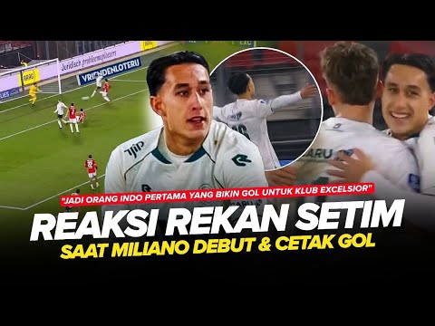 "SUMPAH MERINDING DIA AJA GAK NYANGKA" Detik² Debut MILIANO JONATHAN di Excelsior & Cetak Gol