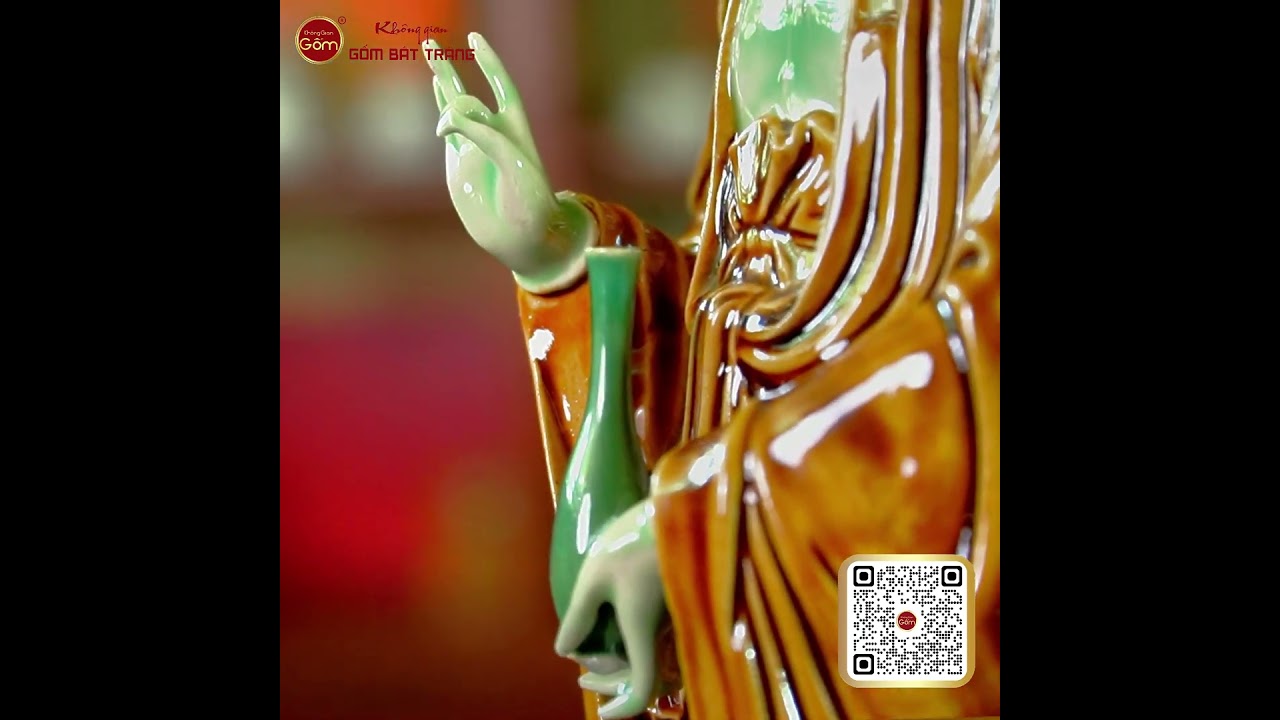 Tượng Quan Âm Đứng Cánh Sen