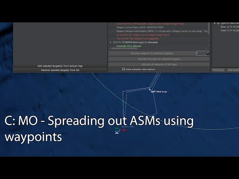 C: MO - Spreading out ASMs using waypoints