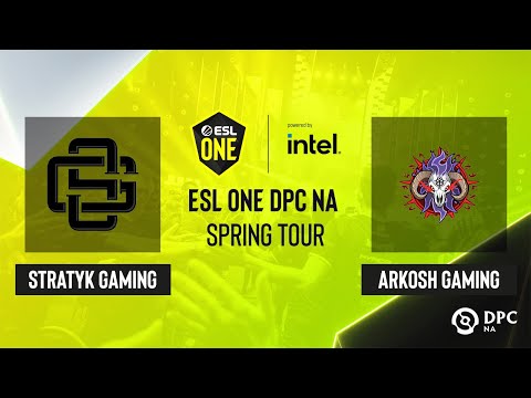Dota2 - Arkosh Gaming vs Stratyk Gaming - Game 2 - ESL One DPC NA Spring