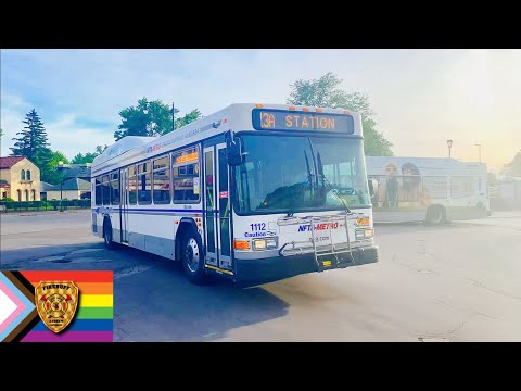 NFTA Metro Buses At University