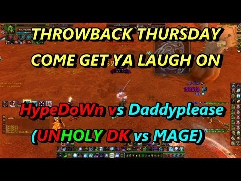 HypeDoWn vs DP - Unholy Dk vs Frost Mage (Comedy)  - Mage Dueling Tutorial Sneek Peek !!!