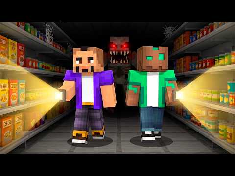 NUNCA vayas al SUPERMERCADO a las 3AM en Minecraft