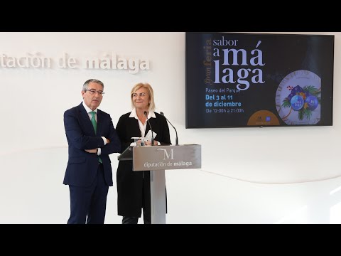 Presentacin de la Gran Feria Sabor a Mlaga 2022