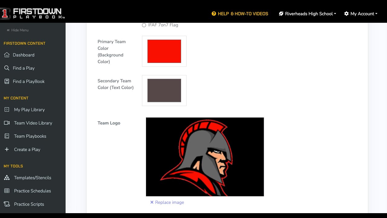 FirstDown PlayBook Scouting Report Templates