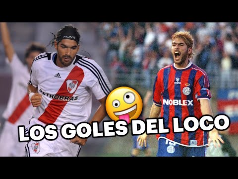Sebastián "El Loco" Abreu | Sus mejores goles en San Lorenzo y River 💪🤪