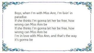 Little Richard - Miss Ann Lyrics