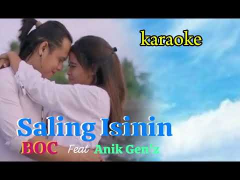 Saling Isinin Karaoke ,B.O.C  feat Anik Genz Lagu Bali terbaru