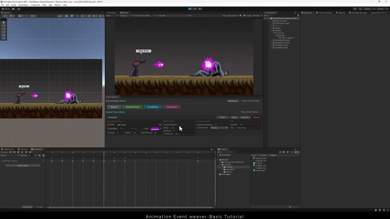 Animation EventWeaver