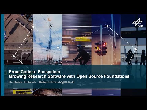 45th HiRSE-Seminar: "From Code to Community: Growing Research Software" by Robert Hilbrich