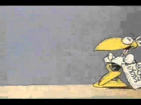 Still frame from Slip! Slop! Slap! (Sid the Seagull) (Anti-Cancer Council of Victoria, 1981)