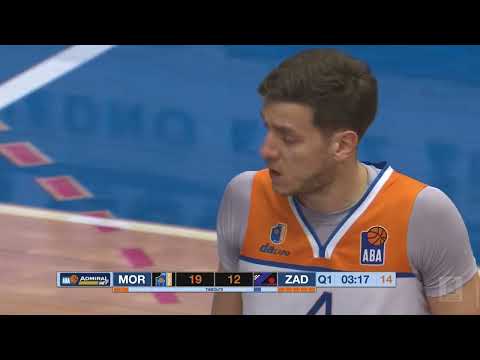 AdmiralBet ABA League 2021/22, Round 24 match: Mornar-Barsko zlato - Zadar (27.3.2022)