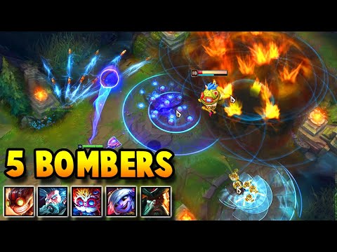 5 EXPLOSIONS 5 CHAMPS!! NEW Horizon Focus on Ziggs Jungle is actually so BROKEN..