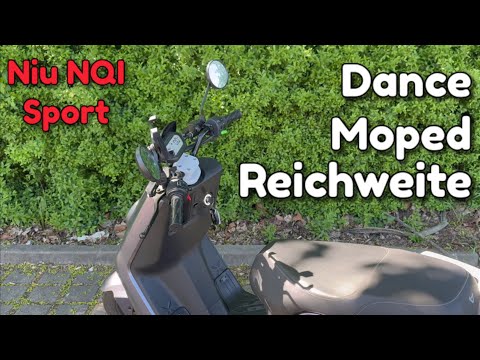 Dance Moped Reichweite Test mit dem kleinen Akku - Niu NQI Sport Moped Test
