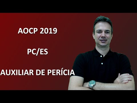 AOCP19Q019 - AOCP - 2019 - PC/ES - PROPOSIÇÕES