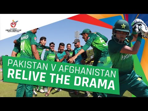 ICC U19 CWC: Relive Pakistan's quarter-final win over Afghanistan