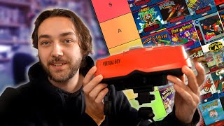 Ranking The Virtual Boy Library