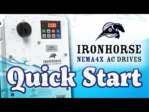 IronHorse ACN NEMA 4X VFD Quick Start from AutomationDirect
