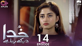 Pakistani Drama | Khuda Dekhh Raha Hai - Episode 14 | Aplus Gold | Aagha Ali, Sajal Ali | C2I1O