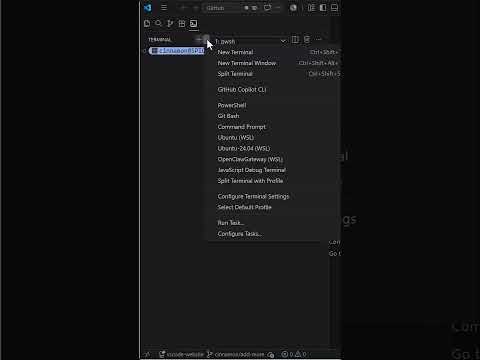 Video Thumbnail: ⏲️ Quick VS Code Terminal Tips #vscode #code #terminaltips