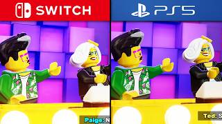 How Much Better Does LEGO Party Look on PS5 vs Switch? | Graphics Comparison