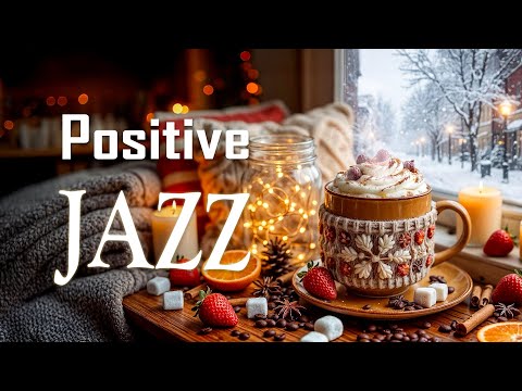 Positive Winter Jazz Cafe ~ Delicate Morning Jazz Music & Bossa Nova Instrumental for Work, Study