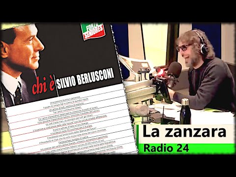 Advertisement for Berlusconi in "Il Giornale" - La Zanzara January 13, 2022