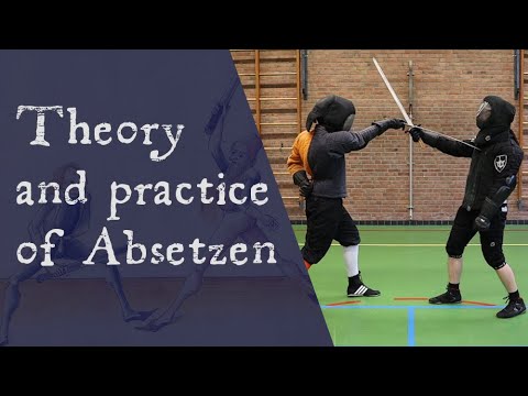 Langes Messer Fencing XI - Counter-thrust with Absetzen