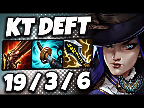 Caitlyn vs Jinx ADC [ KT Deft ] Patch 14.9 Korea Challenger ✅