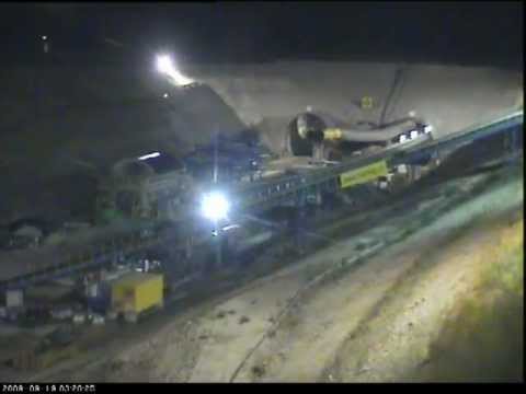 VDE 8.2 NEUBAUSTRECKE: Bibratunnels - Zeitraffervideo Aufbau Schal- und Nachbereitungswagen 2009