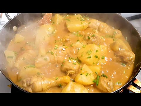 Delicious Cantonese Coconut Chicken Curry Recipe
