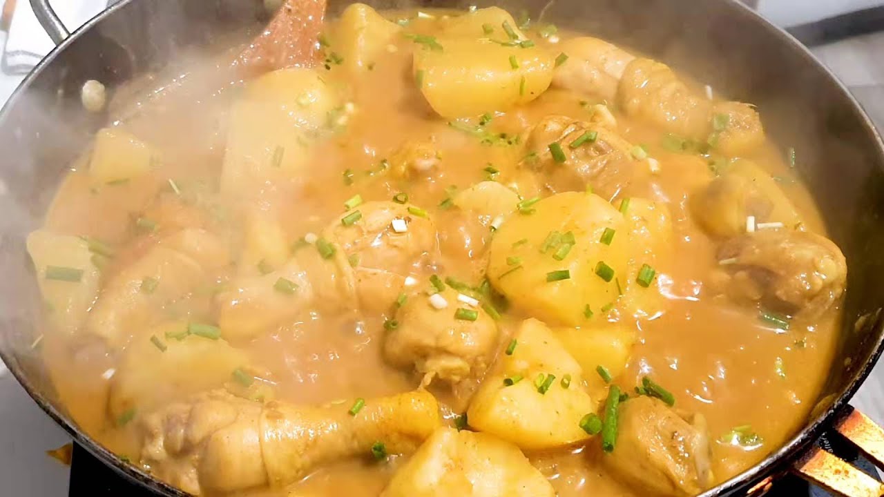 Delicious Cantonese Coconut Chicken Curry Recipe