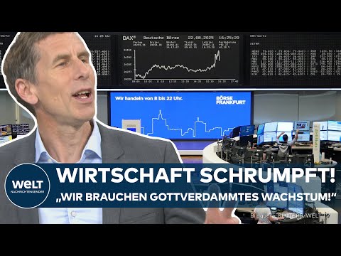 SCHWACHE KONJUNKTUR: „Wir brauchen gottverdammtes Wirtschaftswachstum!“