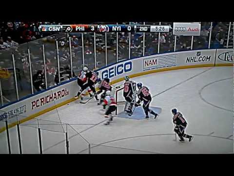 NHL Highlights: Philadelphia Flyers vs New York Islanders 2/18/2013