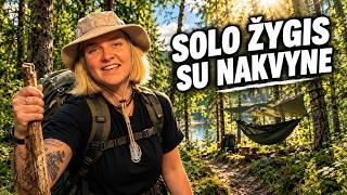 Pirmas solo žygis su nakvyne Jonava - Kaišiadorys Kiek kilometrų surinksiu?
