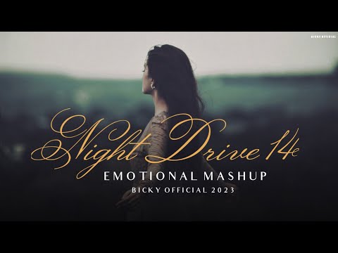 Emotional Mashup 2023 | Night Drive 14 | Relax Midnight Chillout | Sad Song | BICKY OFFICIAL