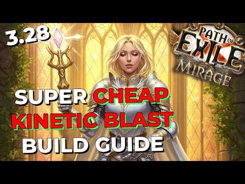CHEAP LEAGUE STARTER Kinetic Blast Deadeye BUILD GUIDE 3.28