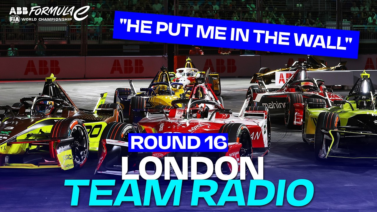 The Team Radio From a Chaotic London Saturday | Round 16 | Formula E
