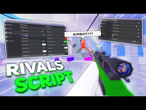 I use RIVALS SCRIPT to become a HACKER with AIMBOT, RAGEBOT, PLAYER ESP to WIN..
